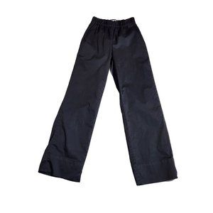 Everlane The Easy Pant In Black Pull On Organic Cotton Pant Women's Size XXS